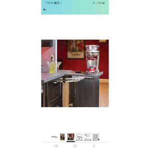 Mixer lift for cabinet rev a shelf spring loaded appliance lift KitchenAid pull